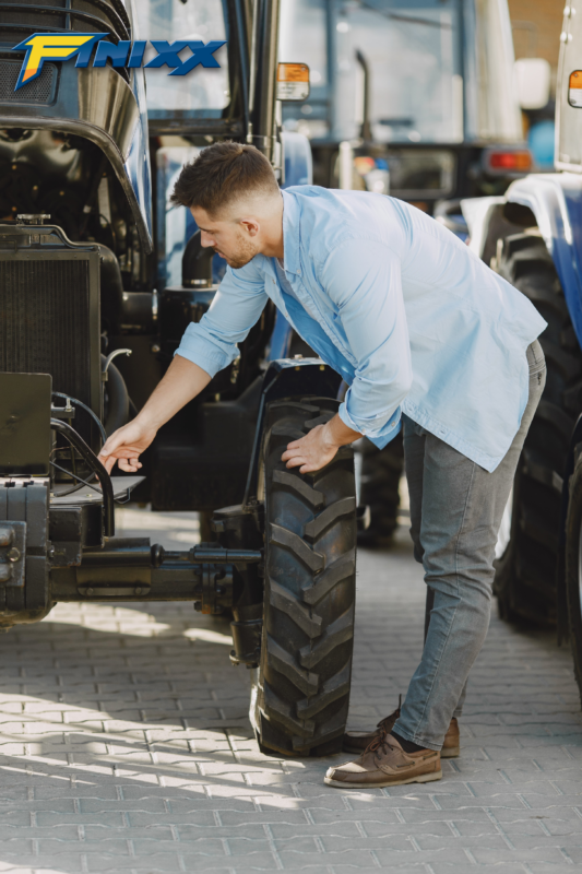 "Illustration of self-inflating tires on a vehicle, highlighting advanced tire technology."